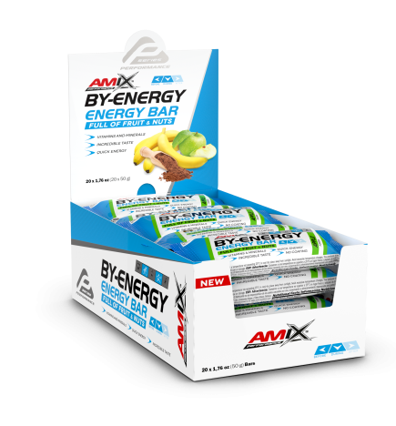 By-Energy Bars 20*50 Gr Platano de Amix
