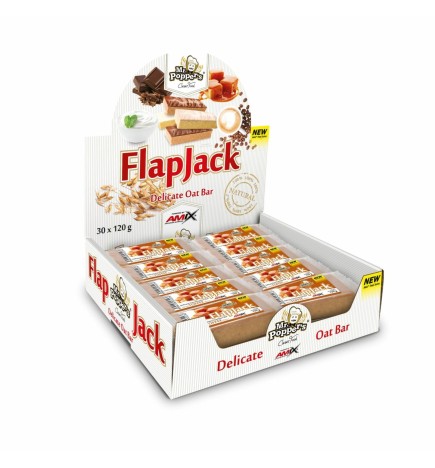 Flapjack Oat Bar 30*120Gr Cappuccino de Amix
