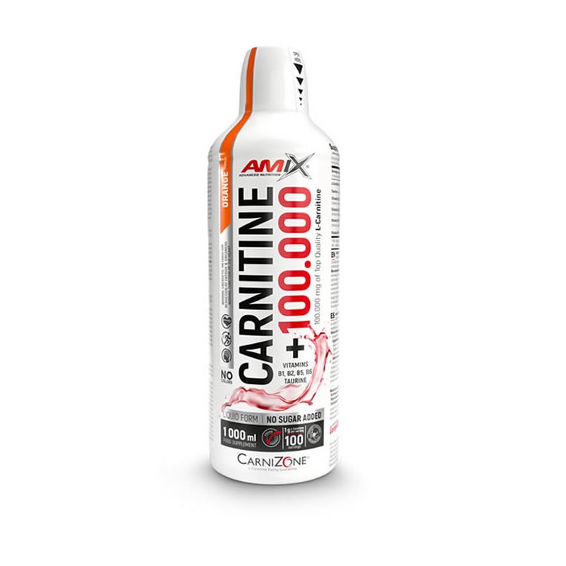 Carnitine 100.000 1000 Ml Naranja de Amix Carnitine 100.000 1000 Ml Naranja de Amix