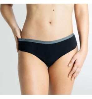 Braguita Menstrual Negra/Gris Flujo Abundante 2/S. Cocoro