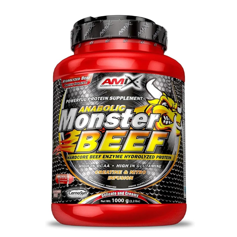 Monster Beef Protein 1 Kg Frutas Del Bosque de Amix Monster Beef Protein 1 Kg Frutas Del Bosque de Amix