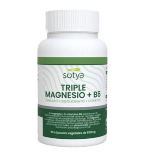 Triple Magnesio + B6 820 Mg 90 Cápsulas Sotya