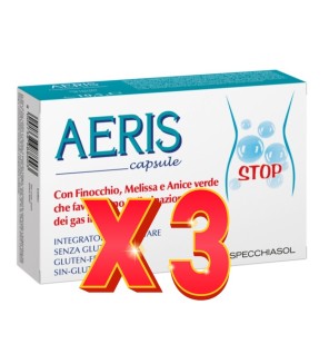 Pack de 3 unidades Aeris 30 Cápsulas Specchiasol