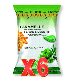Pack de 6 unidades Epid Caramelos Propoli 20Uni Specchiasol