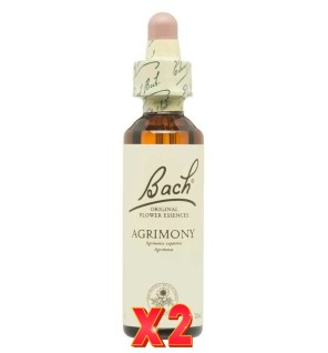 Pack de 2 unidades Flor Nº 1 Agrimony 20Ml Flores Bach Original
