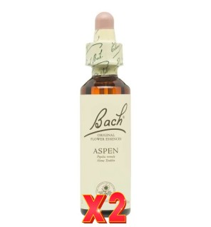 Pack de 2 unidades Flor Nº 2 Aspen 20Ml Flores Bach Original