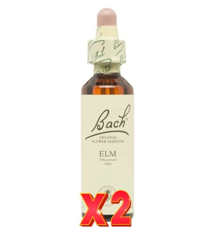 Pack de 2 unidades Flor Nº 11 Elm 20Ml Flores Bach Original