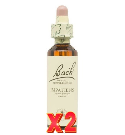 Pack de 2 unidades Flor Nº 18 Impatients 20Ml Flores Bach Original