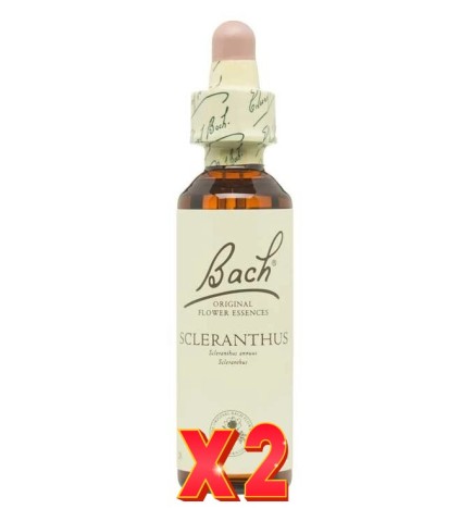 Pack de 2 unidades Flor Nº 28 Scleranthus 20Ml Flores Bach Original
