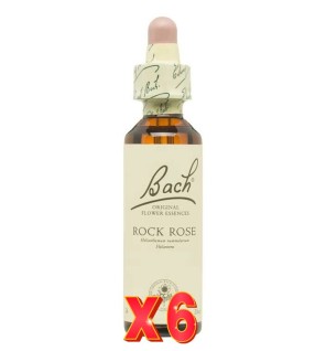 Pack de 6 unidades Flor Nº 26 Rock Rose 20Ml Flores Bach Original