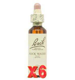 Pack de 6 unidades Flor Nº 27 Rock Water 20Ml Flores Bach Original