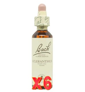 Pack de 6 unidades Flor Nº 28 Scleranthus 20Ml Flores Bach Original