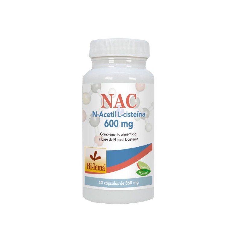NAC 600 Mg 60 Cápsulas Bilema