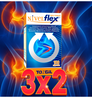 Pack de 3x2 Unidades Nivelflex 100 Capsulas Tongil