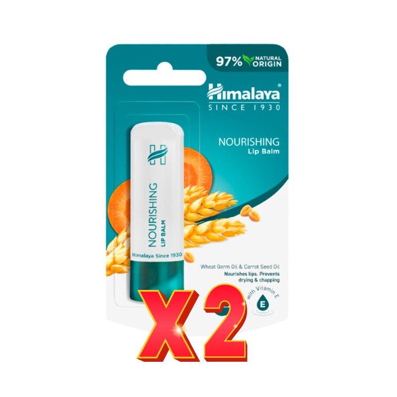 Pack de 2 unidades Bálsamo Labial Nutritivo 4,5 G Himalaya Pack de 2 unidades Bálsamo Labial Nutritivo 4,5 G Himalaya