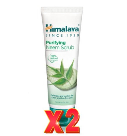 Pack de 2 unidades Exfoliante Purificante De Nim 75 Ml Himalaya