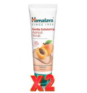 Pack de 2 unidades Exfoliante Suave Al Albaricoque 75 Ml Himalaya
