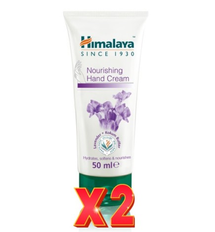 Pack de 2 unidades Crema De Manos Nutritiva 50 Ml Himalaya