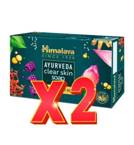 Pack de 2 unidades Jabón Ayurvédico 125 G Himalaya