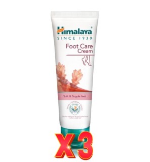 Pack de 3 unidades Crema Cuidado De Pies 75 Ml Himalaya