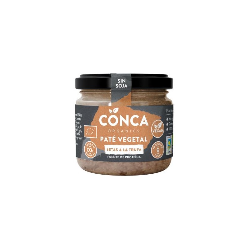 Pate Setas A La Trufa Vegetal 110 Gramos Eco Vegan Conca Organics Pate Setas A La Trufa Vegetal 110 Gramos Eco Vegan Conca Organics