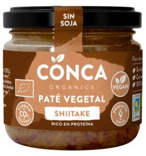 Pate Shitake Vegetal 110 Gramos Eco Vegan Conca Organics