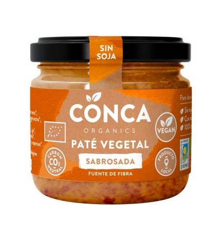 Pate Sabrosada Vegetal 110 Gramos Eco Vegan Conca Organics