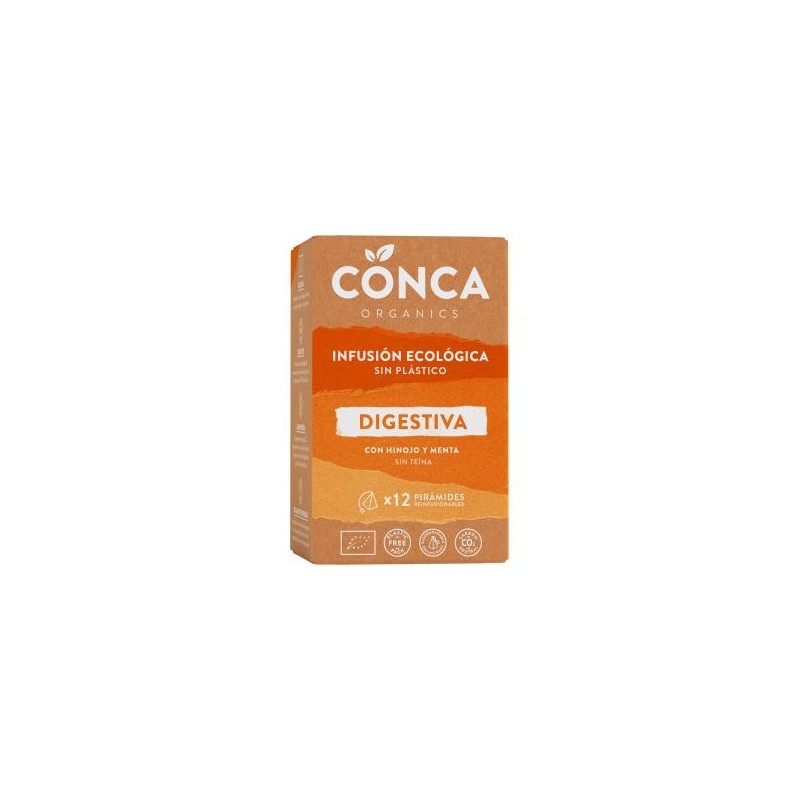 Digestiva Infusion 12Piramides. Eco Conca Organics