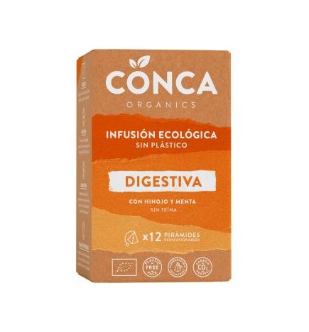 Digestiva Infusion 12Piramides. Eco Conca Organics