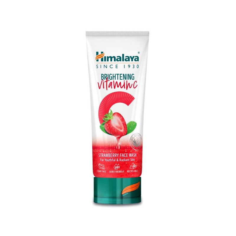 Limpiador Facial Vitamina C Fresa 100 Ml Himalaya Limpiador Facial Vitamina C Fresa 100 Ml Himalaya