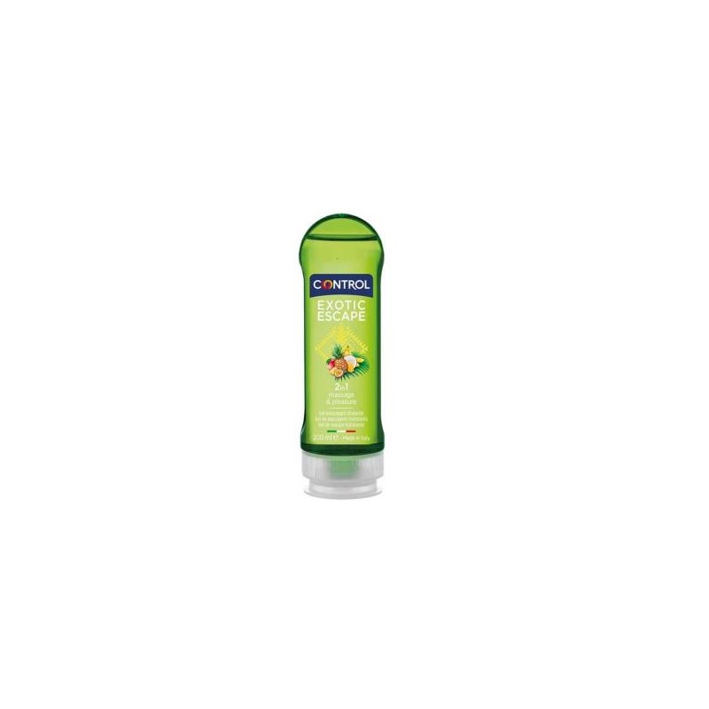 Exotic Escape Massage Gel 200Ml Control Exotic Escape Massage Gel 200Ml Control