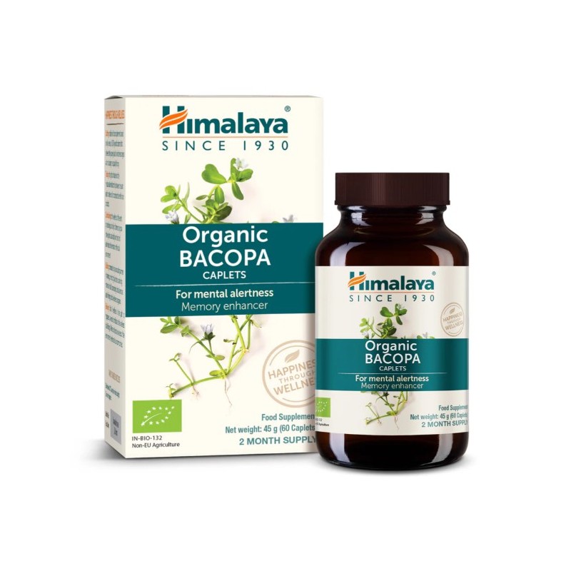 Bacopa Organic 60 Cápsulas Himalaya