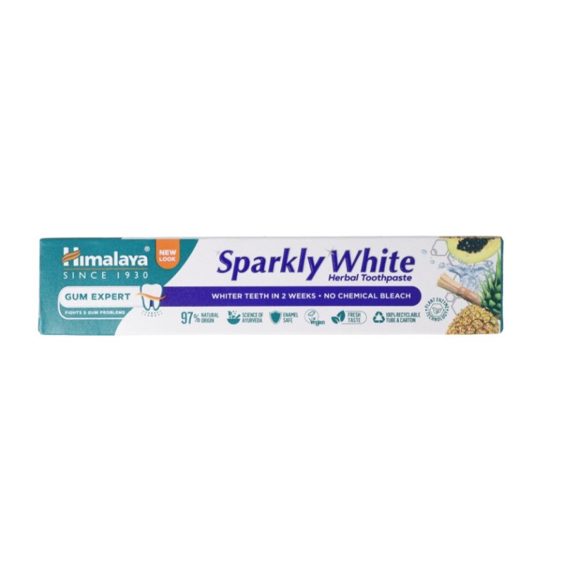 Pasta Dentífrica Blanco Radiante A Base De Hierbas 75 MlHimalaya Pasta Dentífrica Blanco Radiante A Base De Hierbas 75 MlHimalaya