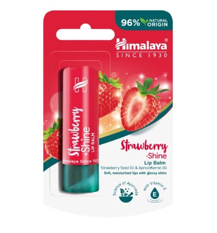 Bálsamo Labial Fresa Con Brillo 4,5 G Himalaya