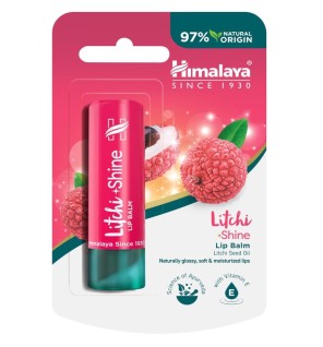 Bálsamo Labial Litchi Con Brillo 4,5 G Himalaya