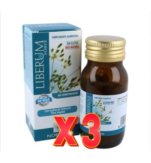 Pack de 3 unidades Liberum 80 comprimidos Noefar
