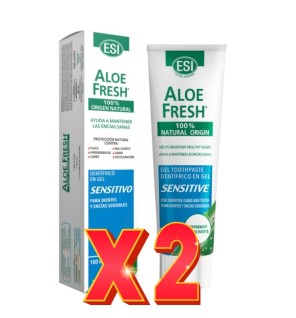 Pack de 2 unidades Aloe Fresh Gel Sensitivo 100 Ml  De Trepatdiet-Esi