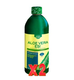 Pack de 2 unidades Aloe Vera Zumo 1000 Ml  De Trepatdiet-Esi