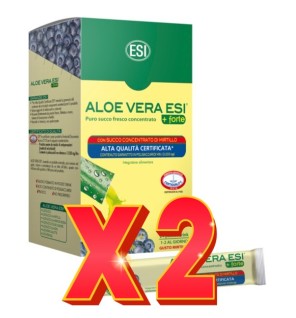 Pack de 2 unidades Aloe Vera Zumo+Forte Mirtilo 24 Pocket D.  De Trepatdiet-Esi