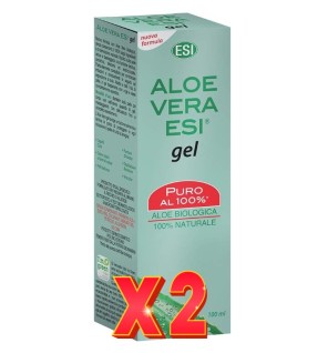 Pack de 2 unidades Aloe Vera Gel Puro 100 Ml  De Trepatdiet-Esi