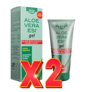 Pack de 2 unidades Aloe Vera Gel Puro 200 Ml  De Trepatdiet-Esi