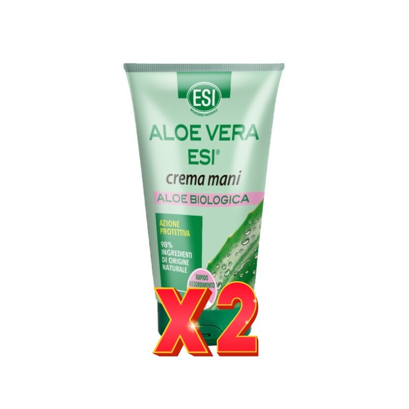 Pack de 2 unidades Aloe Vera Crema De Manos 75 Ml  De Trepatdiet-Esi