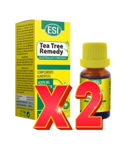 Pack de 2 unidades Aceite Arbol Te Esi 100% 10 Ml  De Trepatdiet-Esi