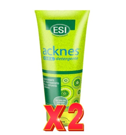 Pack de 2 unidades Acknes Gel Limpiador 200 Ml  De Trepatdiet-Esi
