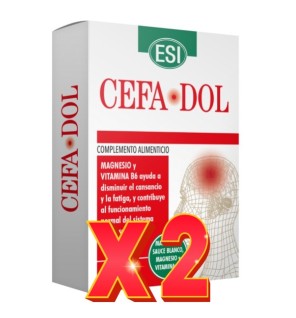 Pack de 2 unidades Cefadol 30 Tabletas. De Trepatdiet-Esi