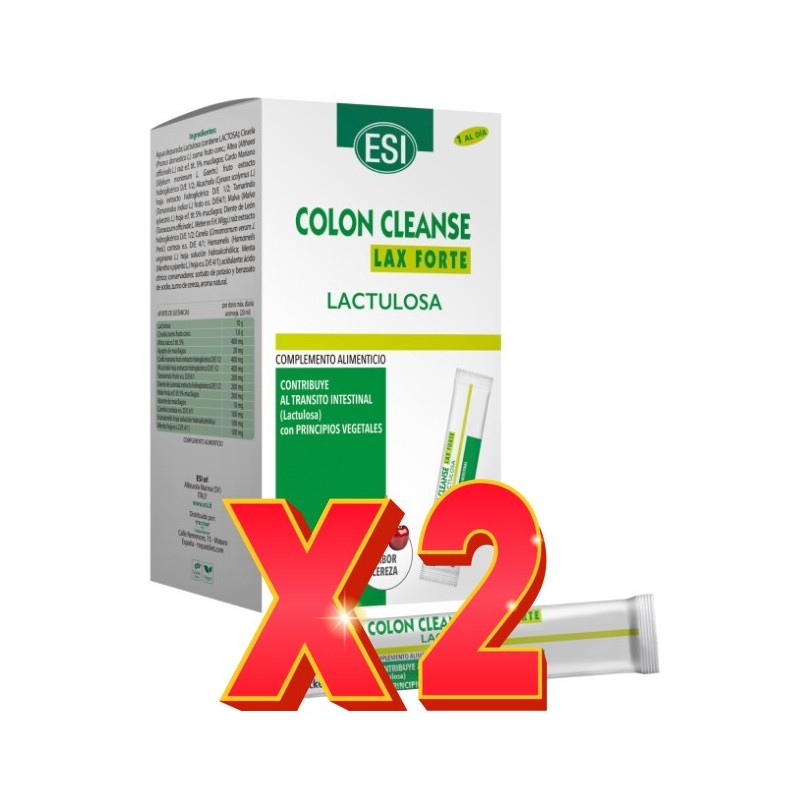 Pack de 2 unidades Colon Cleanse Lactulosa Pocket Drink 12 Sobres De Trepatdiet-Esi Pack de 2 unidades Colon Cleanse Lactulosa Pocket Drink 12 Sobres De Trepatdiet-Esi