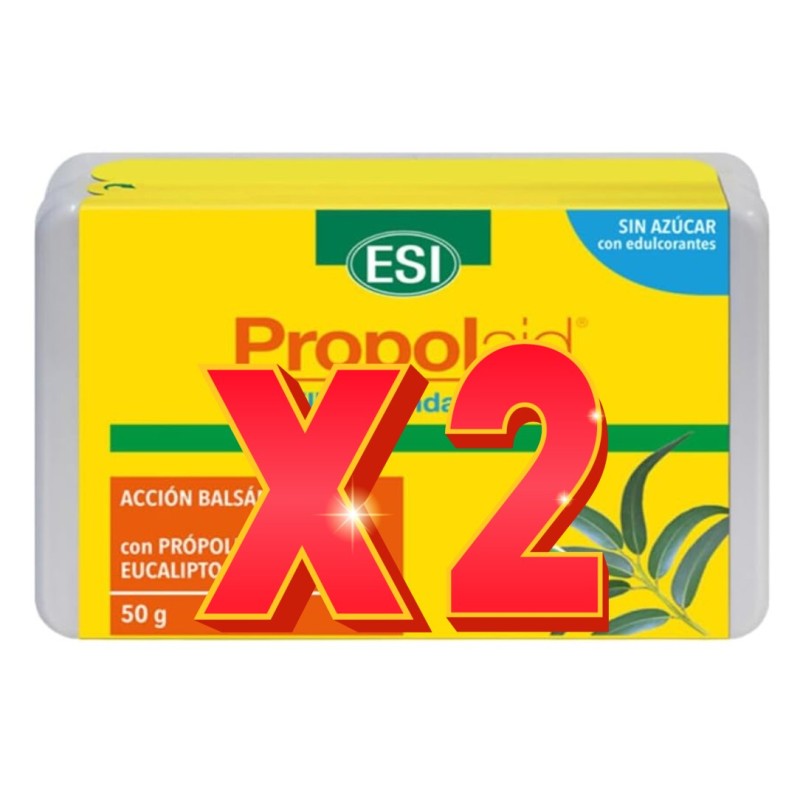 Pack de 2 unidades Propol. Pastilla Eucalipto 50 Gramos   De Trepatdiet-Esi