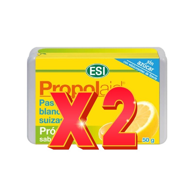 Pack de 2 unidades Propol. Pastilla Limón 50 Gramos  De Trepatdiet-Esi
