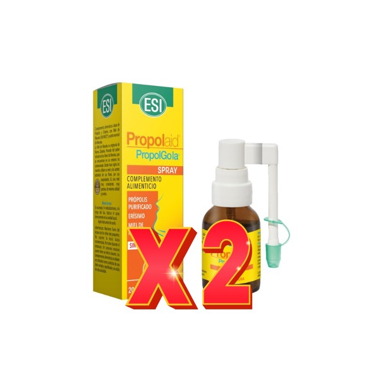 Pack de 2 unidades Propolgola Miel Manuka Spray Oral 20 Ml  De Trepatdiet-Esi