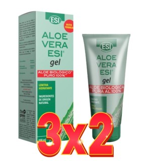 Pack de 3x2 unidades Aloe Vera Gel Puro 200 Ml  De Trepatdiet-Esi